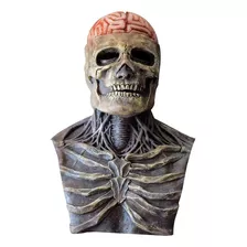 2 Máscara De Terror Para Halloween Con Casco Brain Skull