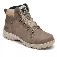 Bota Adventure Masculina Couro Macia Conforto Leve Dia A Dia