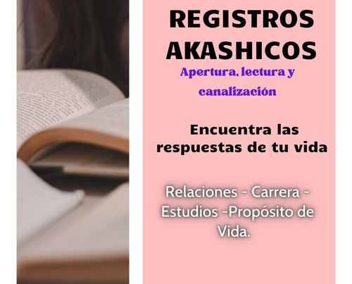 Sesión De Lectura Y Canalización De Registros Akáshicos.