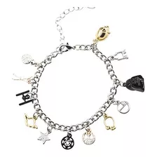  Star Wars Jewelry Mens Multi Charm Pulseira De Aço Inoxidá