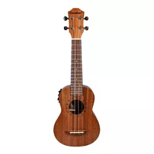 Copacabana Ukulele Soprano Electroacustico Sapeli Cpuk036