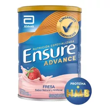 Ensure Advance Fresa Polvo850gr - g a $138