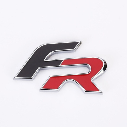 Logo Emblema Fr Para Seat 6.4x3.6cm Foto 3