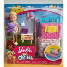 Barbie Chelsea Muñeca Juego De Dormitorio Original Mattel