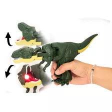 Dinosaurio Zazaza Cabeza Giratoria Con Luces Y Sonido 