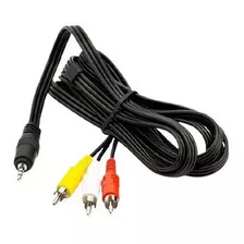 Cabo P2 P3 Rca Para Varios Equipamentos P1 E P3 - 1,5 Metros