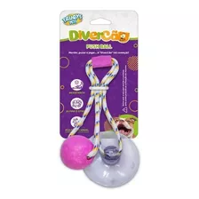 Brinquedo Pet Com Ventosa Fixadores - Push Ball (pequeno)