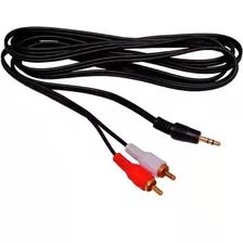 Cabo Auxiliar P2 M X 2rca Macho Audio Som Estereo Le-1008-5m