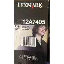 Toner Lexmark 12a7405 Preto Original