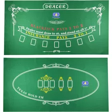 Fieltro De Casino Para Mesa De Poquer Texas Holdem Blackjack