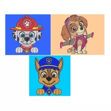 Diseño Matrices Para Maquinas Bordadoras Paw Patrol Canina 3