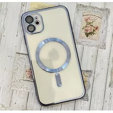 Funda Electro Magnético Protec Lente Para iPhone 11