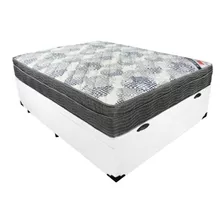 Cama Box Ortobom Iso Superpocket Casal De 188cmx128cm Branco