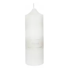 Velones Velas Cirios Blanco 15 X 5cm / Premierhouz