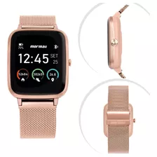 Relógio Inteligente Smartwatch Mormaii Pulseira Aço Original