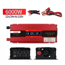 Inversor Convertidor Corriente 12v A 110v 6000w Nuevo