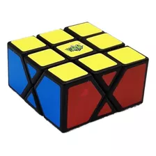 Cubo Mágico 1x3x3 Grid Skewb Lanlan Hetu Black