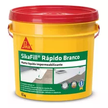 Manta Líquida Sikafill Rápido Branco Sika Balde De 15kg