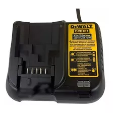 Carregador De Baterias 12v / 20v Dcb107 Dewalt Bivolt 