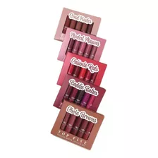 Labiales Mate Top Five Mousse Matte Italia Deluxe Original