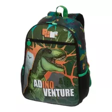 Mochila Escolar De Costas Adventure Rex - Pacific