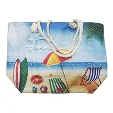 Bolsa De Praia Grande Várias Estampas Ótimo Material Confira