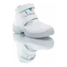 Calzado De Seguridad Ombu Modelo Zinc Blanco C/p Waterproof