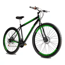 Bicicleta Aro 29 Avance Urban 21v Freio A Disco Aço Cor Verde