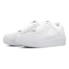 Tenis De Baloncesto Af1 Blanco # 25.5