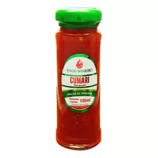 Molho De Pimenta Cumari Vermelha Macerada 100ml Fogo Mineiro