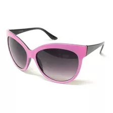 Lentes Casuales Armazón Rosa/gris Mica Humo Degradado Wallis