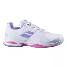 Calzado Babolat Niña Propulse Allcourt Blanco Lila