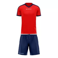 Conjunto Deportivo Givova Revolution Rojo/azul