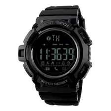 Reloj Tactico Militar Bluetooth Nt20 Sumergible Nictom Color De La Malla Negro