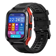 Smartwatch Kospet Tank M2 Rojo 1,85 Hd Llam Bt, Musica Ip69k Color De La Caja Rojo Y Negro