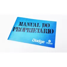 Manual Do Proprietario Dodge Dart Charger 1972 + Brinde