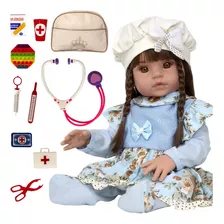 Boneca Baby Alive Menina Com Enxoval Completo Luxo Npk Doll