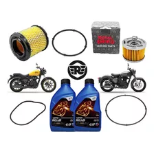 Kit Revisão Completo + 2 L De Óleo Meteor/classic/hunter 350