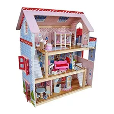 Kidkraft Chelsea Doll Cottage Casa De Muñecas De Madera Con