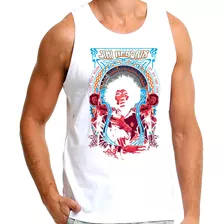 Camiseta Regata Rock Banda Jimi Hendrix (are You Experienced