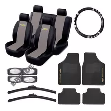 Kit Capa Para Banco Automotivo Carro Couro Impermeável