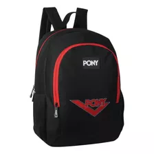 Mochila Pony 17 P01a20 Color Negro