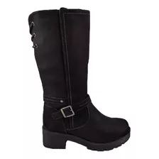 Bucanera De Mujer Taco Bajo Elegante Bota 2122