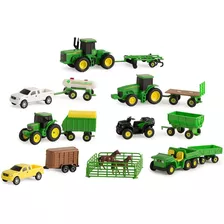 Set De Vehículos De Granja John Deere