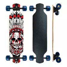 Skate Longboard Para Todas As Idades Completo