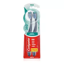 Escova Dental Macia Colgate 360° 2 Unidades