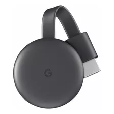 Google Chromecast 3ra Generación Hdmi Full Hd Carbón