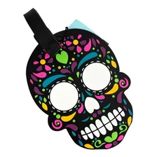 By Mexico Identificador De Maleta Calavera Negra