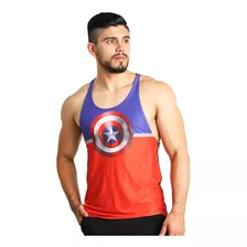 Playera De Hombre, Tank Top, Camiseta Olimpica Superhéroes