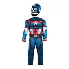 Capitan America Avengers, Disfraz Disney Marvel Talla 4